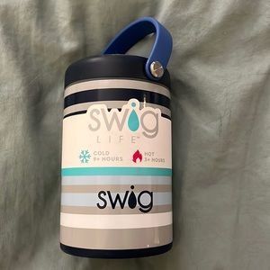 Big swig insulated stainless steel food jar. 12oz